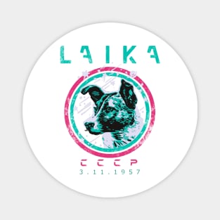 Laika the Space Dog Magnet